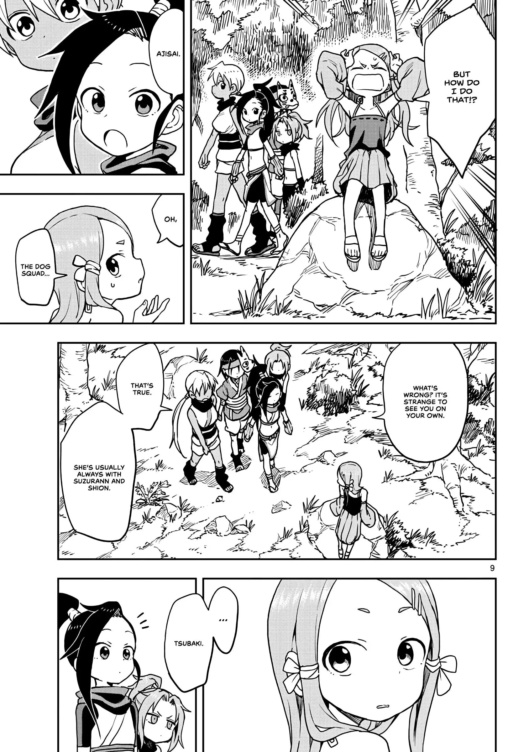 Kunoichi Tsubaki no Mune no Uchi Chapter 23 9